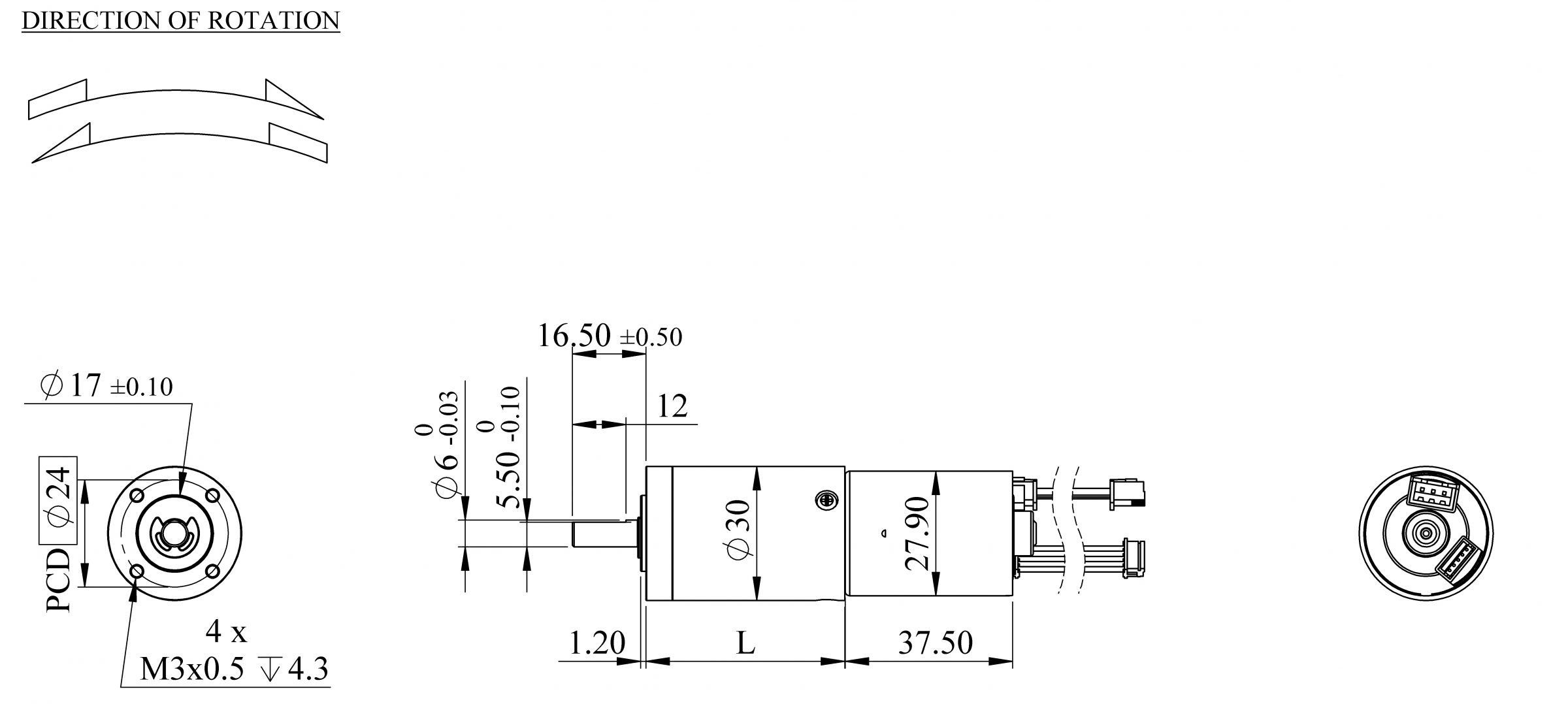 Διαστάσεις Εμφάνισης PK30VAM